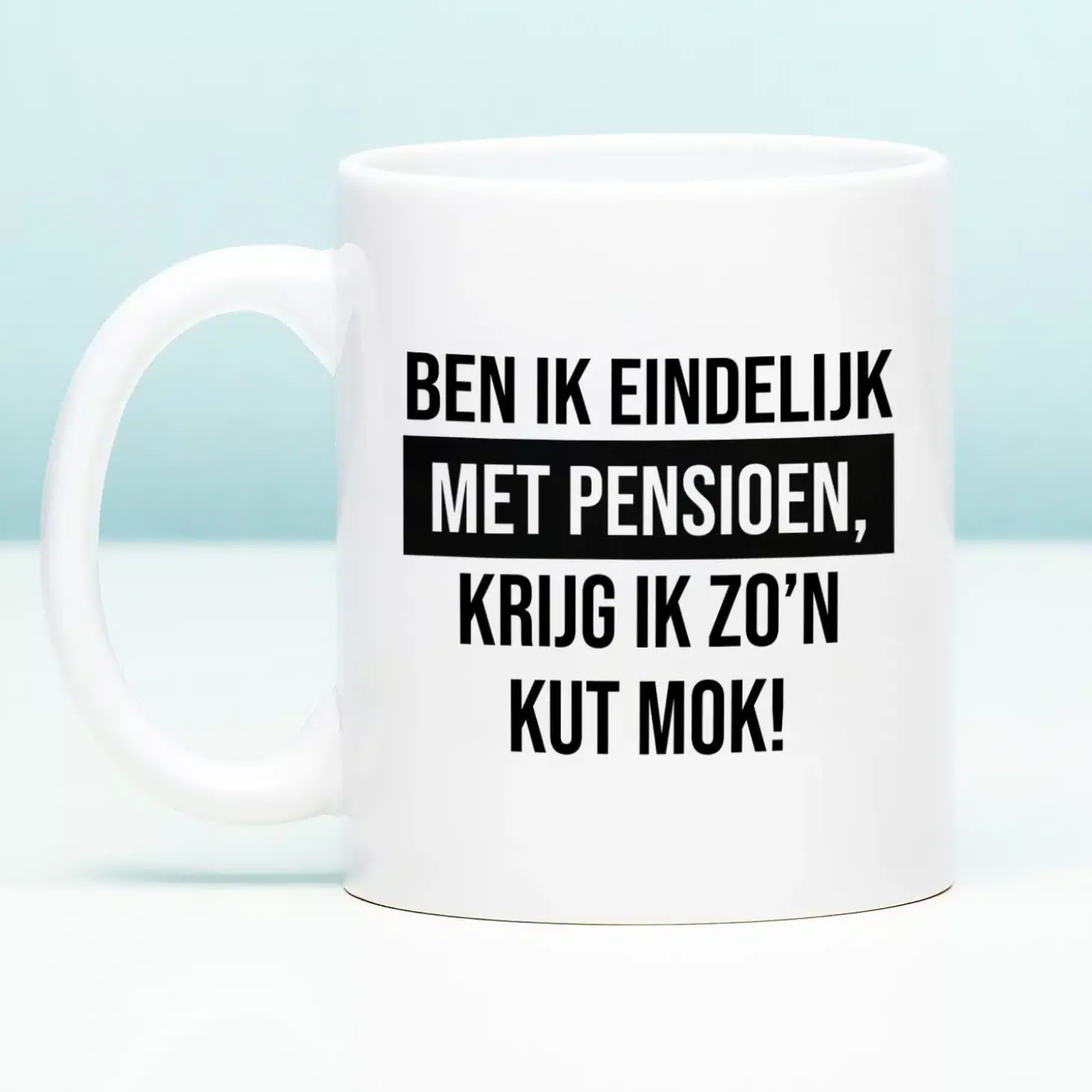 Mok Ben ik eindelijk met pensioen