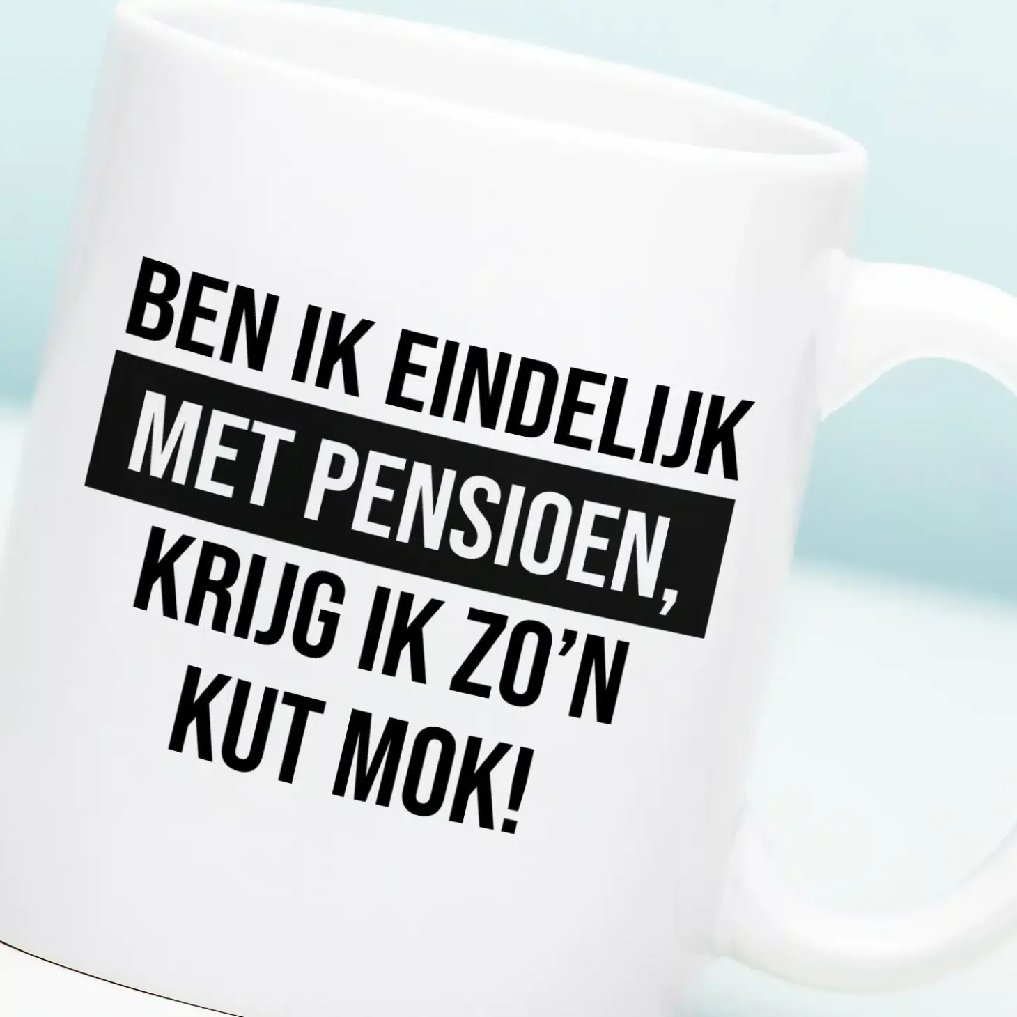 Mok Ben ik eindelijk met pensioen