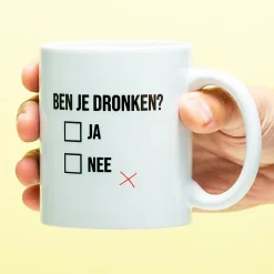 Mok Ben je dronken