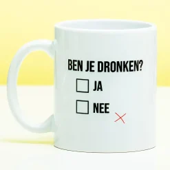 Mok Ben je dronken