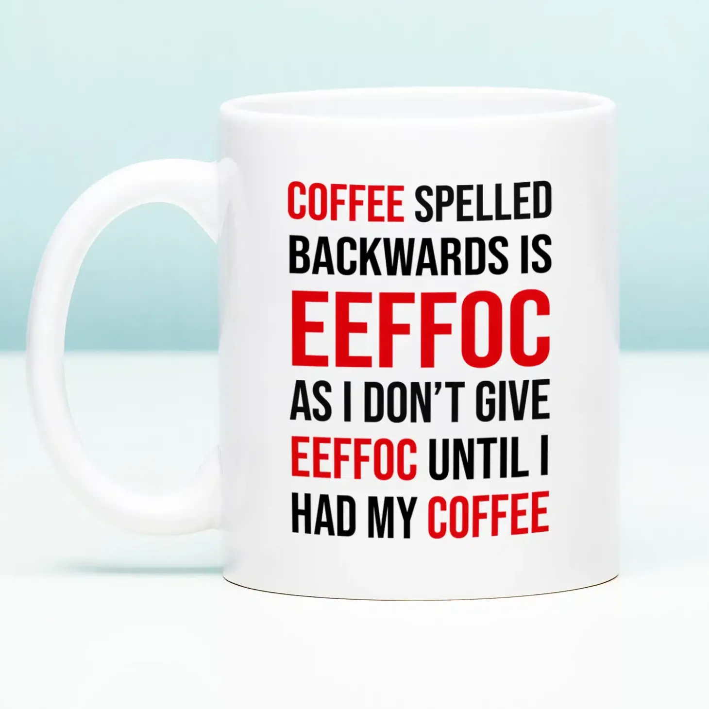 Mok Coffee Spelled Backwards