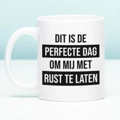 Mok Dit is de perfecte dag om mij met rust te laten