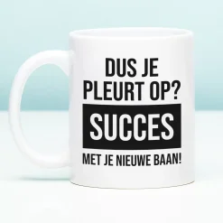 Mok Dus je pleurt op?