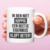 Mok Een beetje eigenwijs