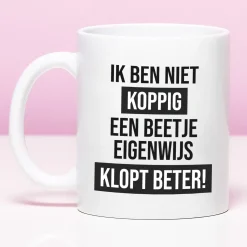 Mok Een beetje eigenwijs