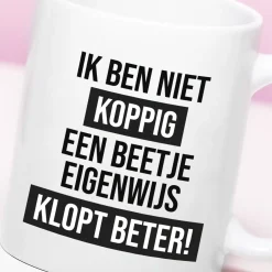 Mok Een beetje eigenwijs