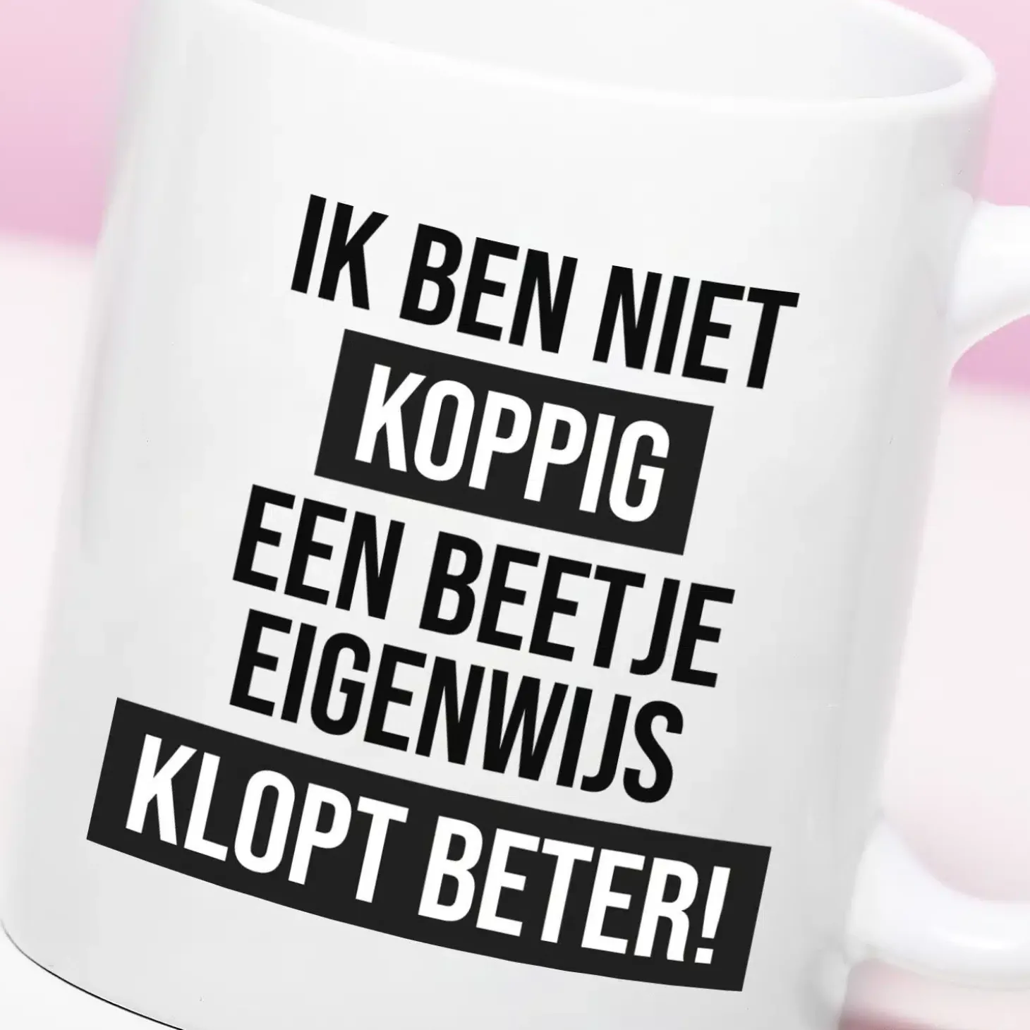 Mok Een beetje eigenwijs