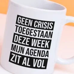 Mok Geen crisis toegestaan deze week
