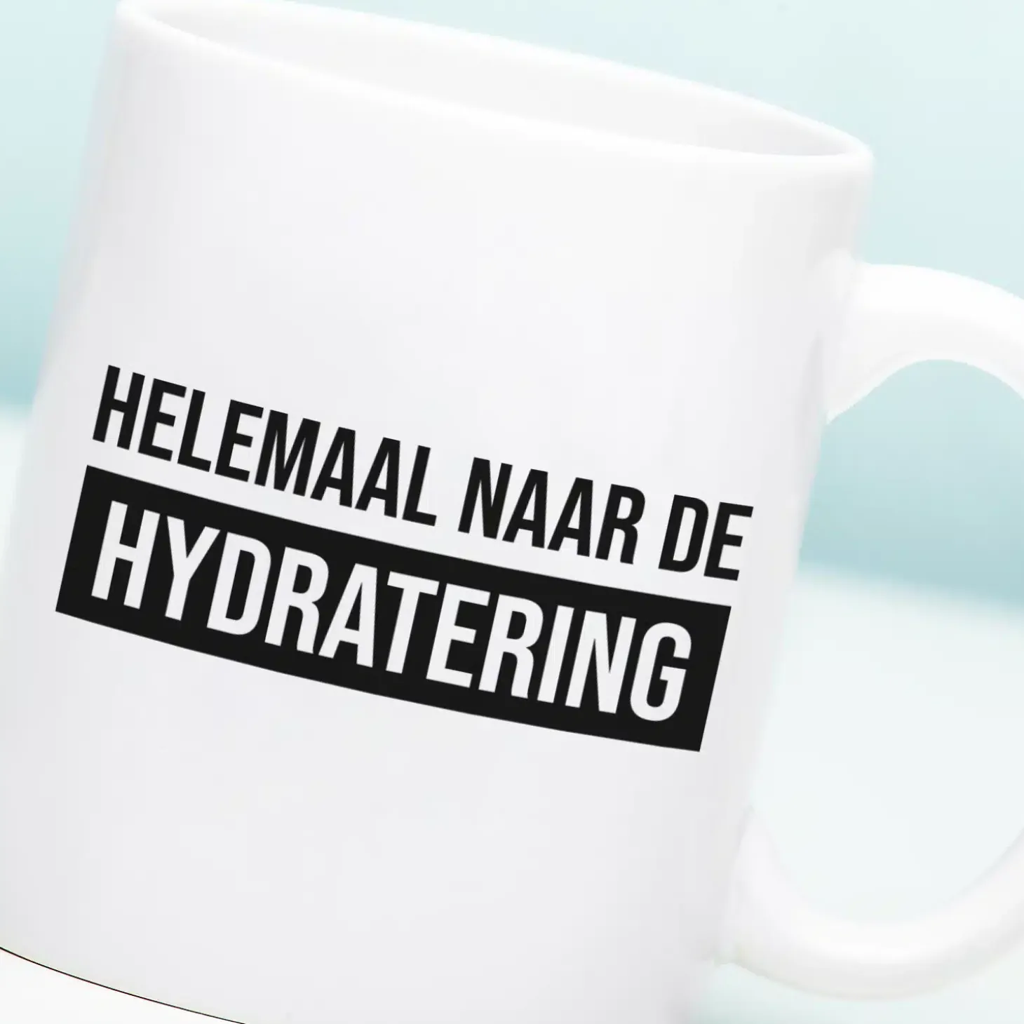 Mok Helemaal naar de hydratering