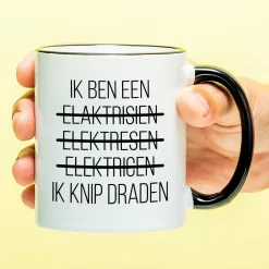 Mok Ik ben een elektricien