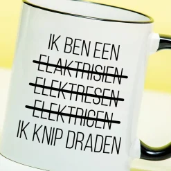 Mok Ik ben een elektricien