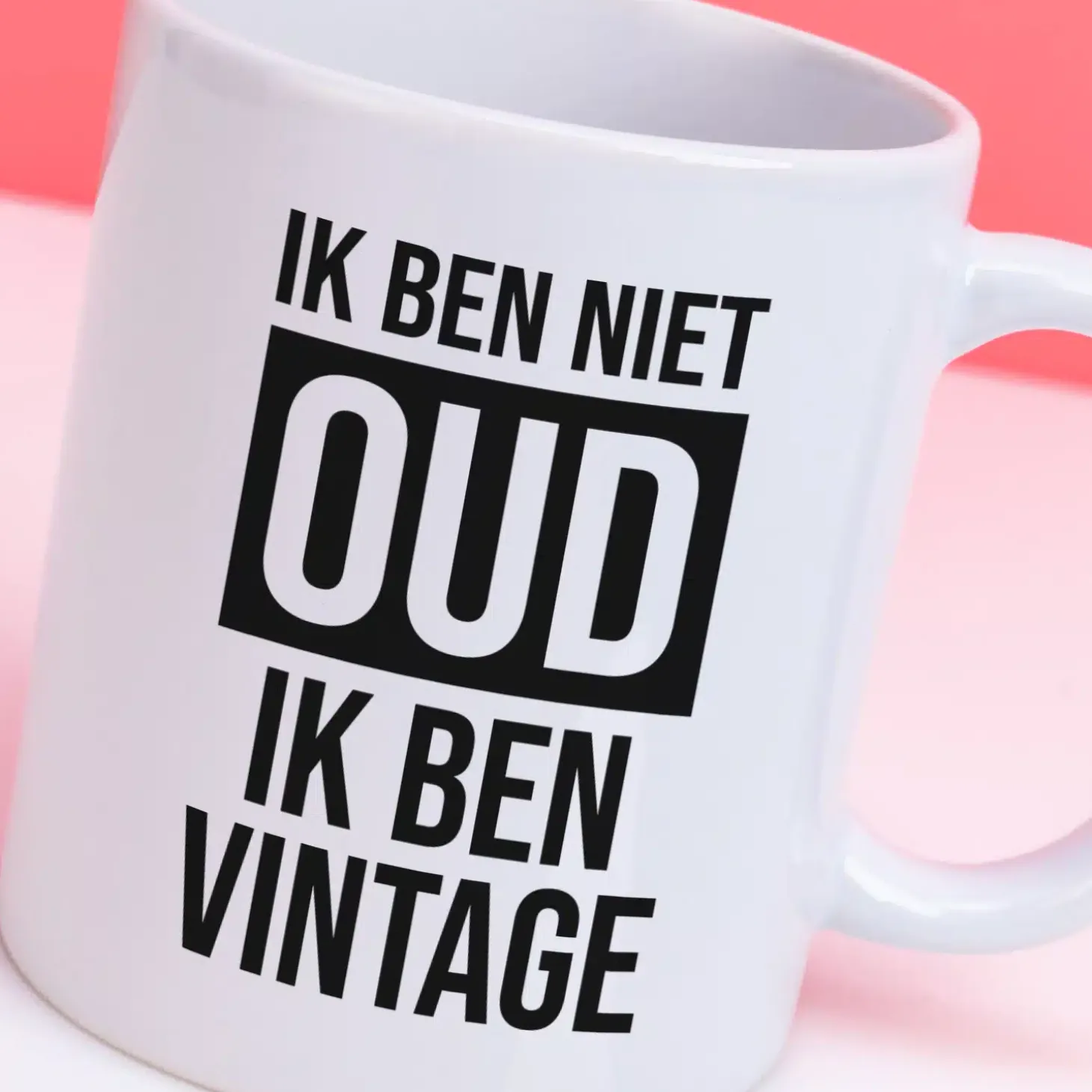Mok Ik ben niet oud, ik ben vintage
