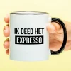 Mok Ik deed het expresso
