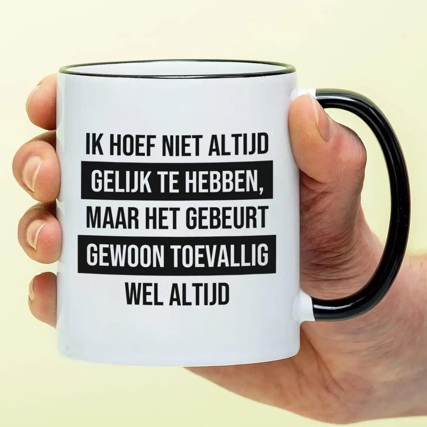 Mok Ik hoef niet altijd gelijk te hebben