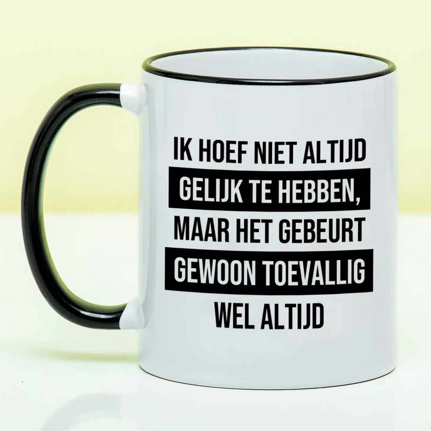 Mok Ik hoef niet altijd gelijk te hebben