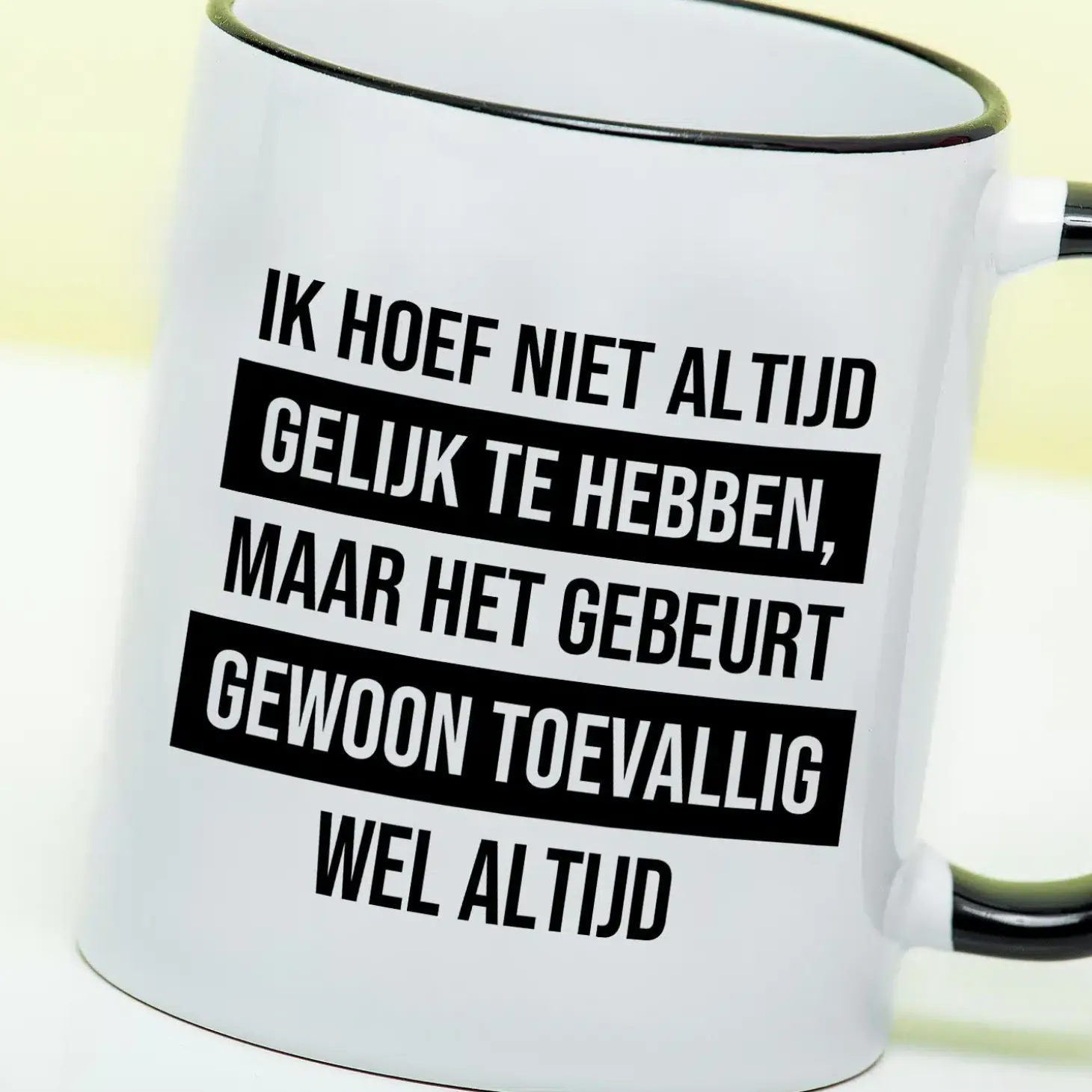 Mok Ik hoef niet altijd gelijk te hebben