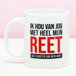 Mok Ik hou van jou met heel mijn reet