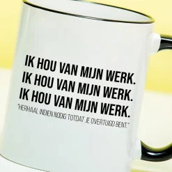 Mok Ik hou van mijn werk