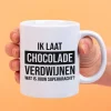 Mok Ik laat chocolade verdwijnen