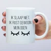 Mok Ik slaap niet