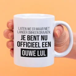 Mok Je bent nu officieel een ouwe lul