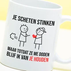 Mok Je scheten stinken
