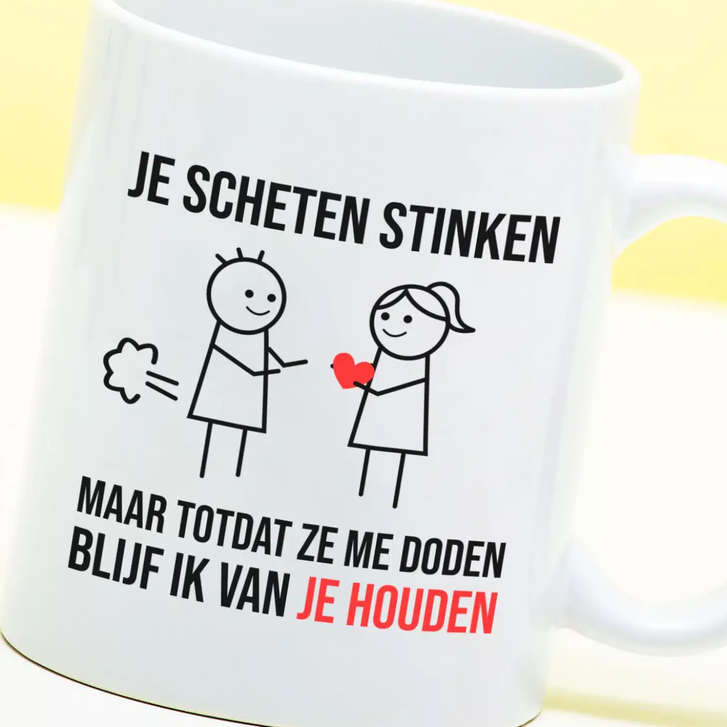 Mok Je scheten stinken