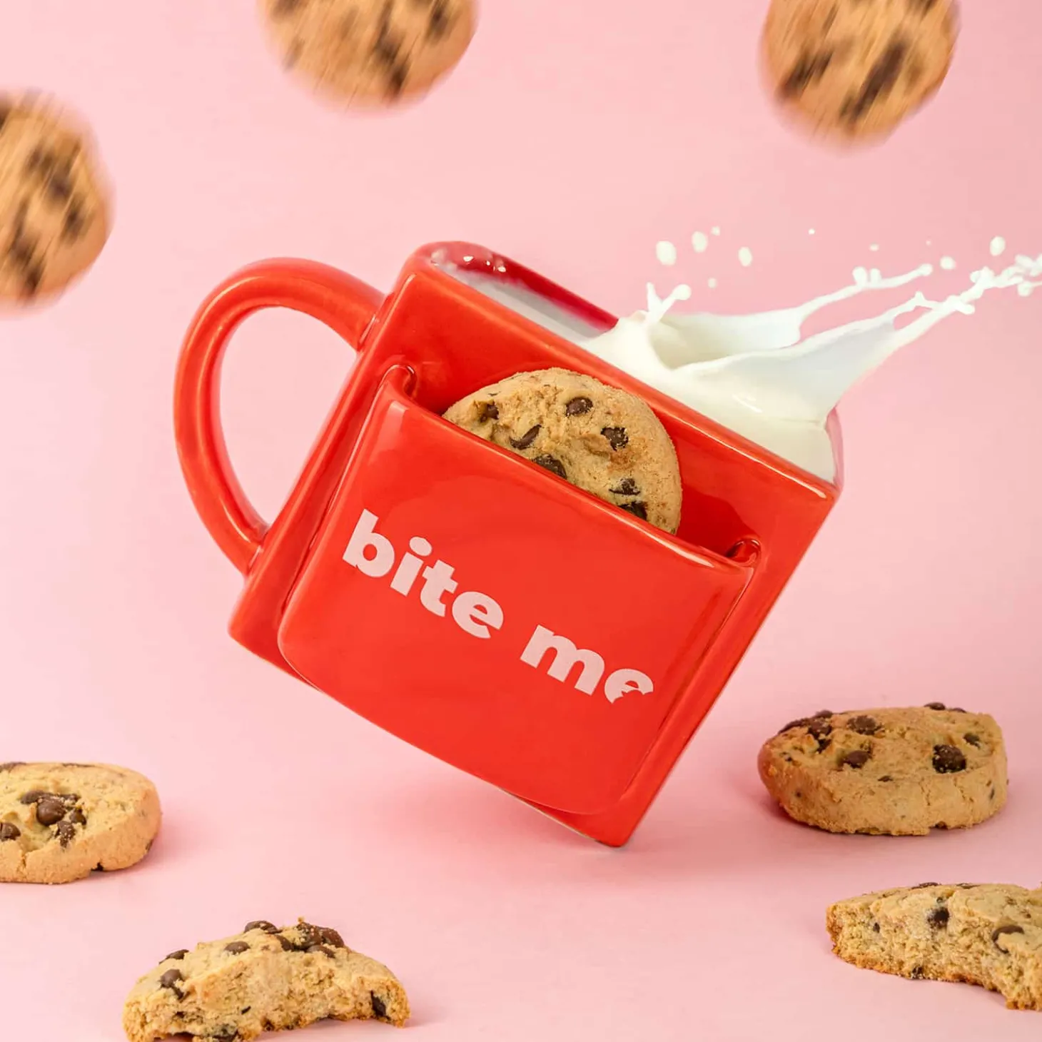 Mok met koekvakje