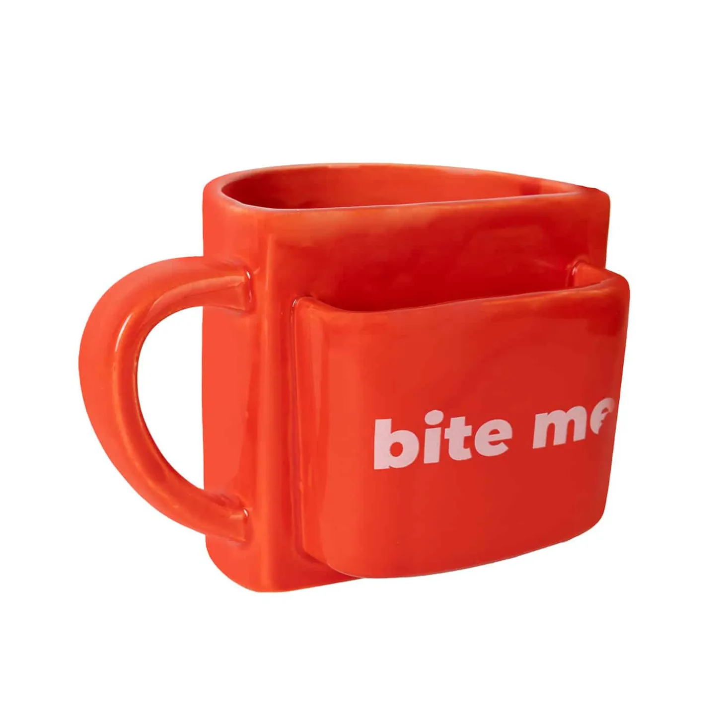 Mok met koekvakje