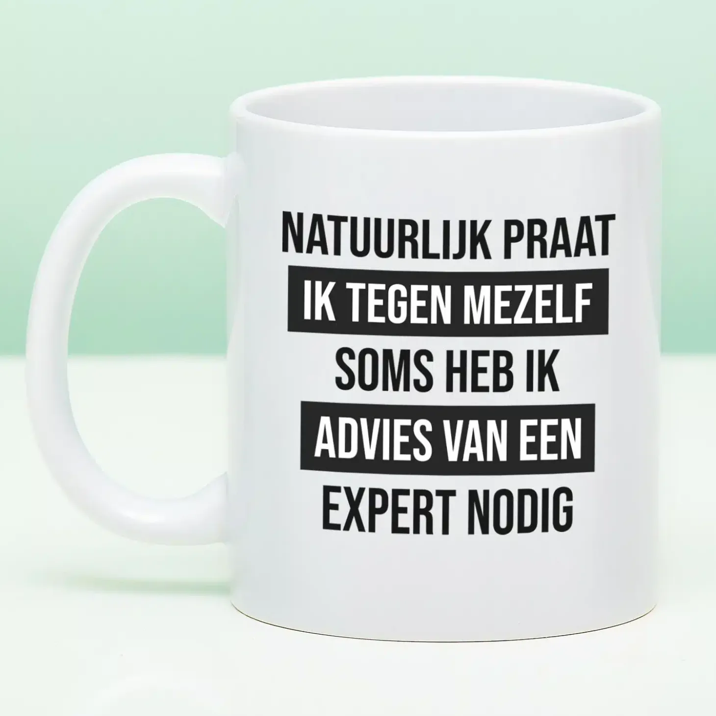 Mok Natuurlijk praat ik tegen mezelf