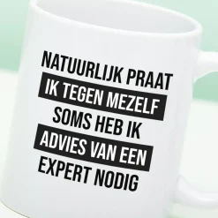 Mok Natuurlijk praat ik tegen mezelf