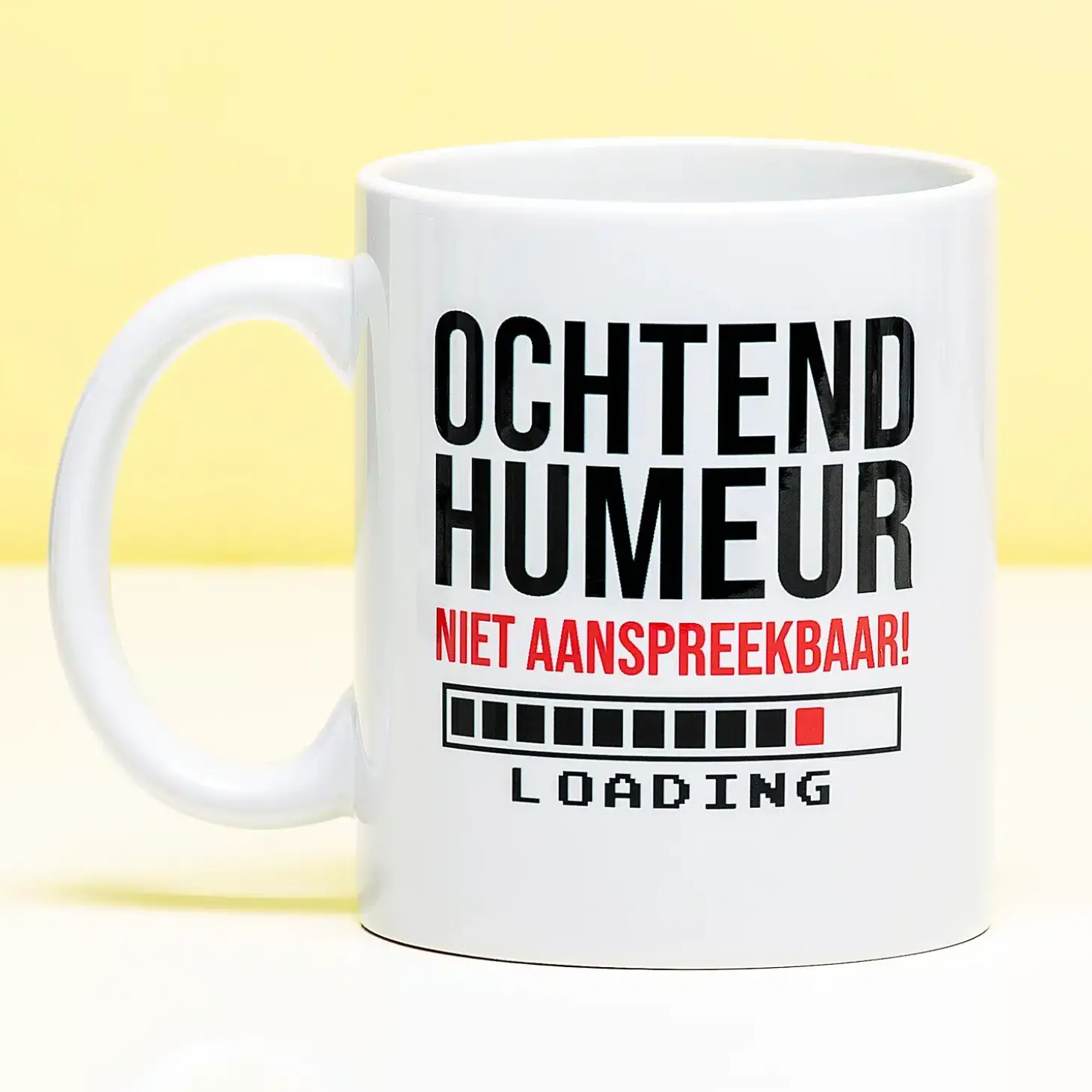 Mok Ochtendhumeur niet aanspreekbaar
