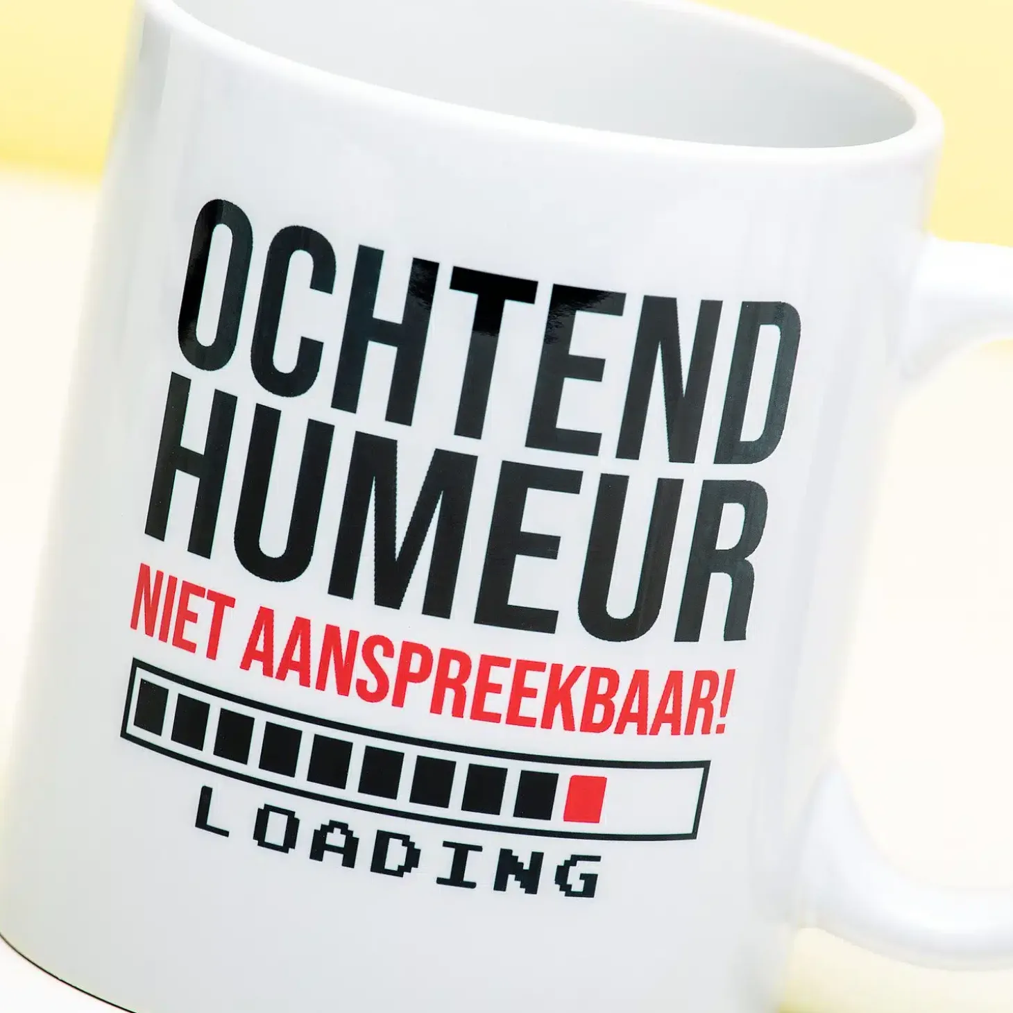 Mok Ochtendhumeur niet aanspreekbaar