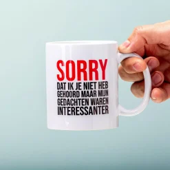 Mok Sorry dat ik je niet heb gehoord