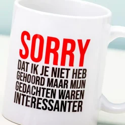 Mok Sorry dat ik je niet heb gehoord