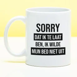 Mok Sorry dat ik te laat ben