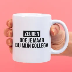 Mok Zeuren doe je maar bij mijn collega
