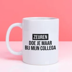 Mok Zeuren doe je maar bij mijn collega