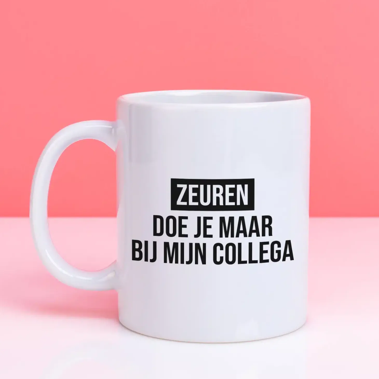 Mok Zeuren doe je maar bij mijn collega