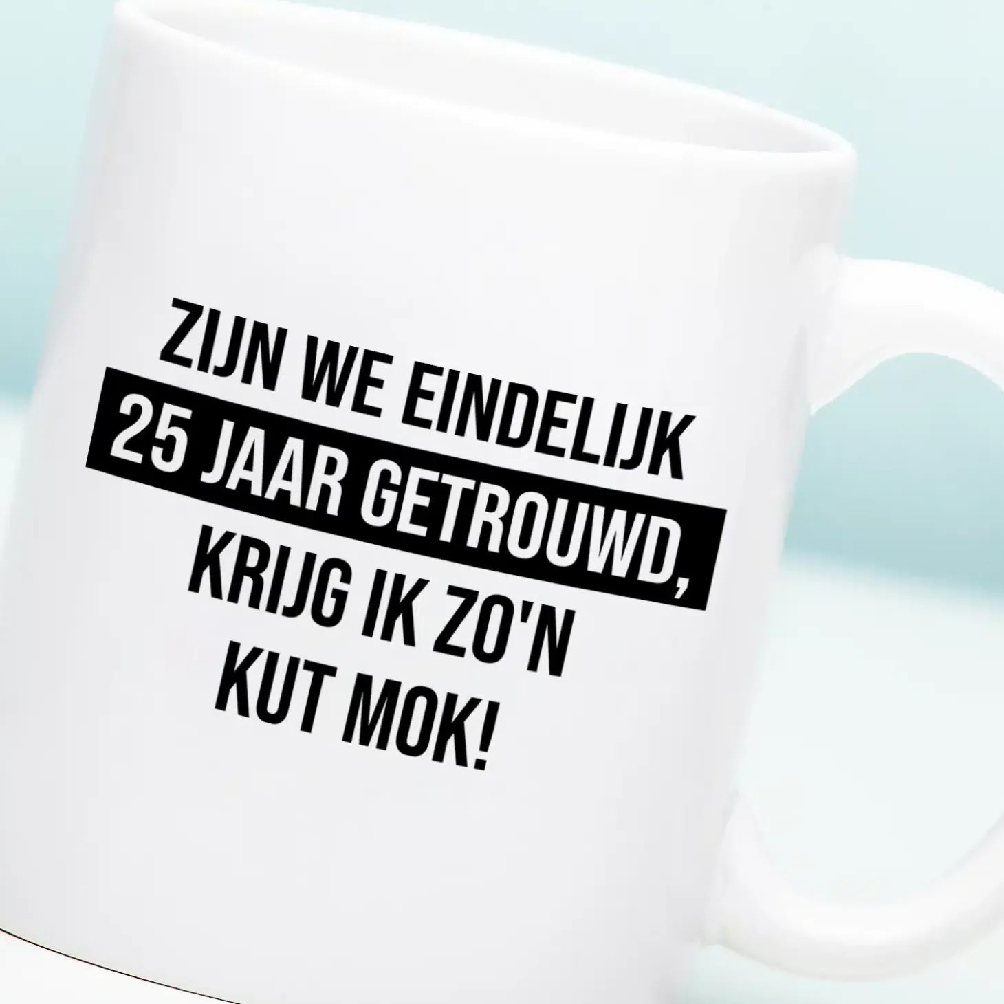Mok Zijn we eindelijk zoveel jaar getrouwd
