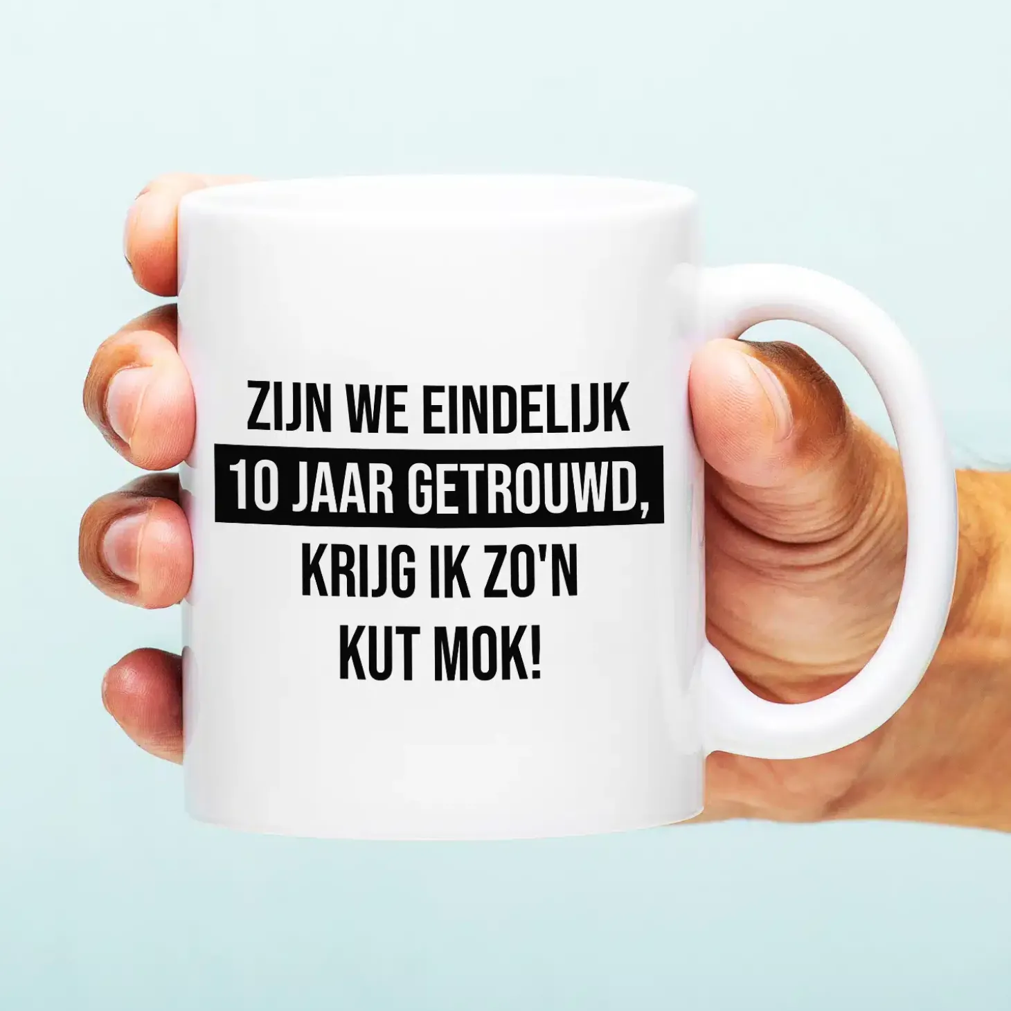 Mok Zijn we eindelijk zoveel jaar getrouwd