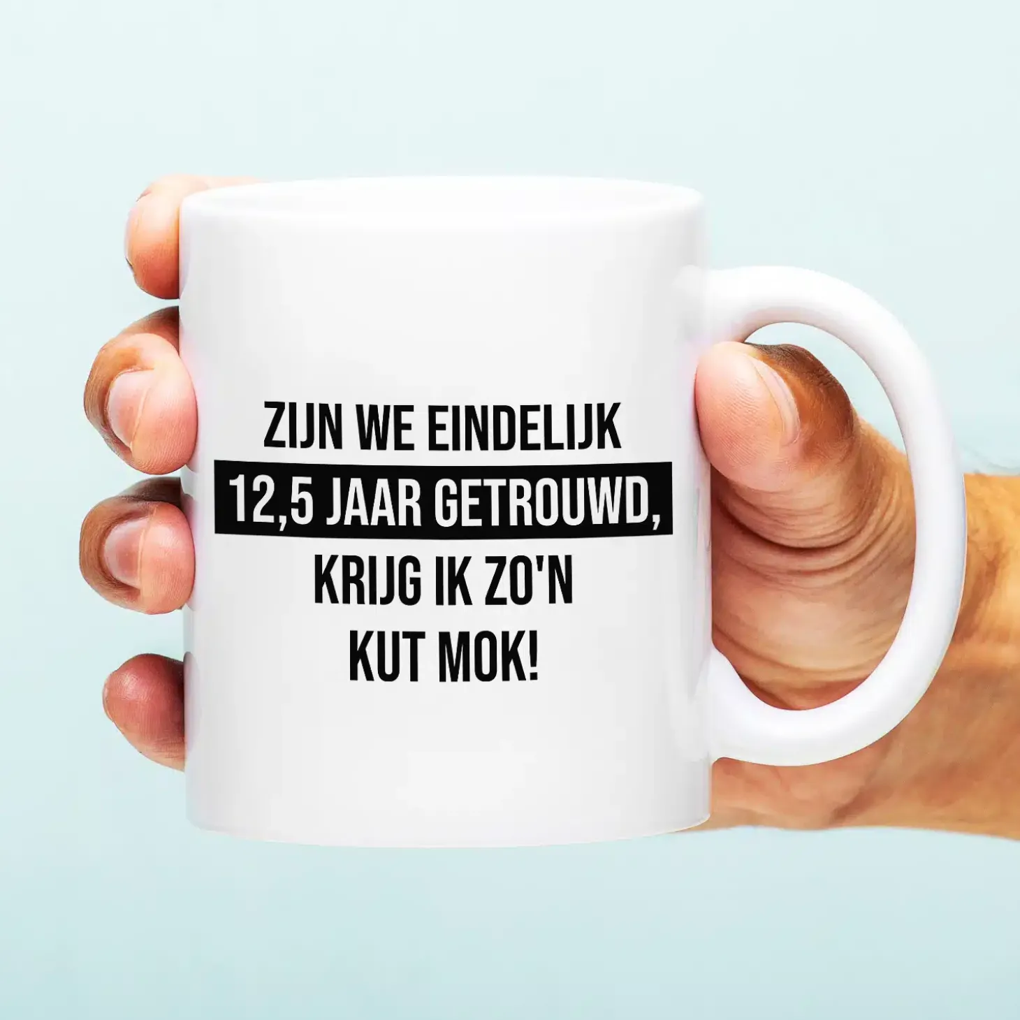 Mok Zijn we eindelijk zoveel jaar getrouwd