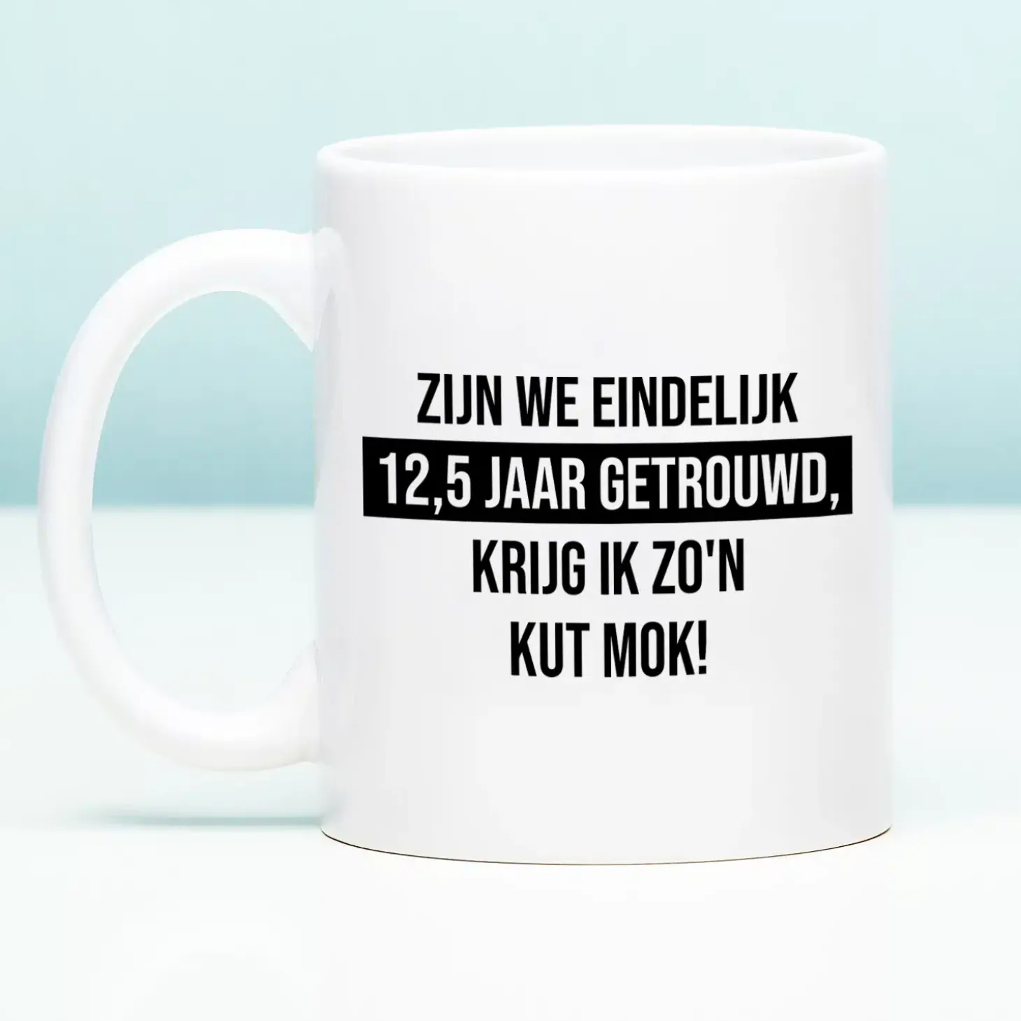 Mok Zijn we eindelijk zoveel jaar getrouwd