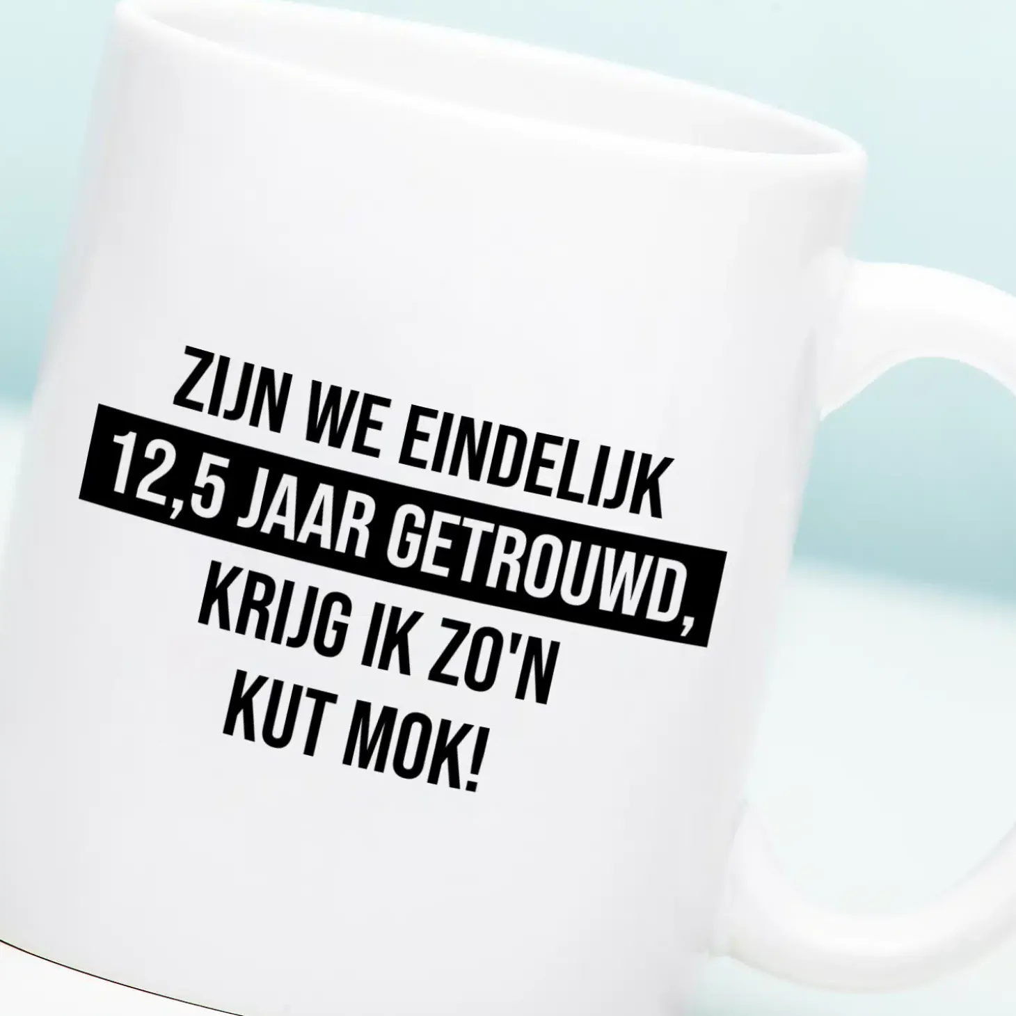 Mok Zijn we eindelijk zoveel jaar getrouwd