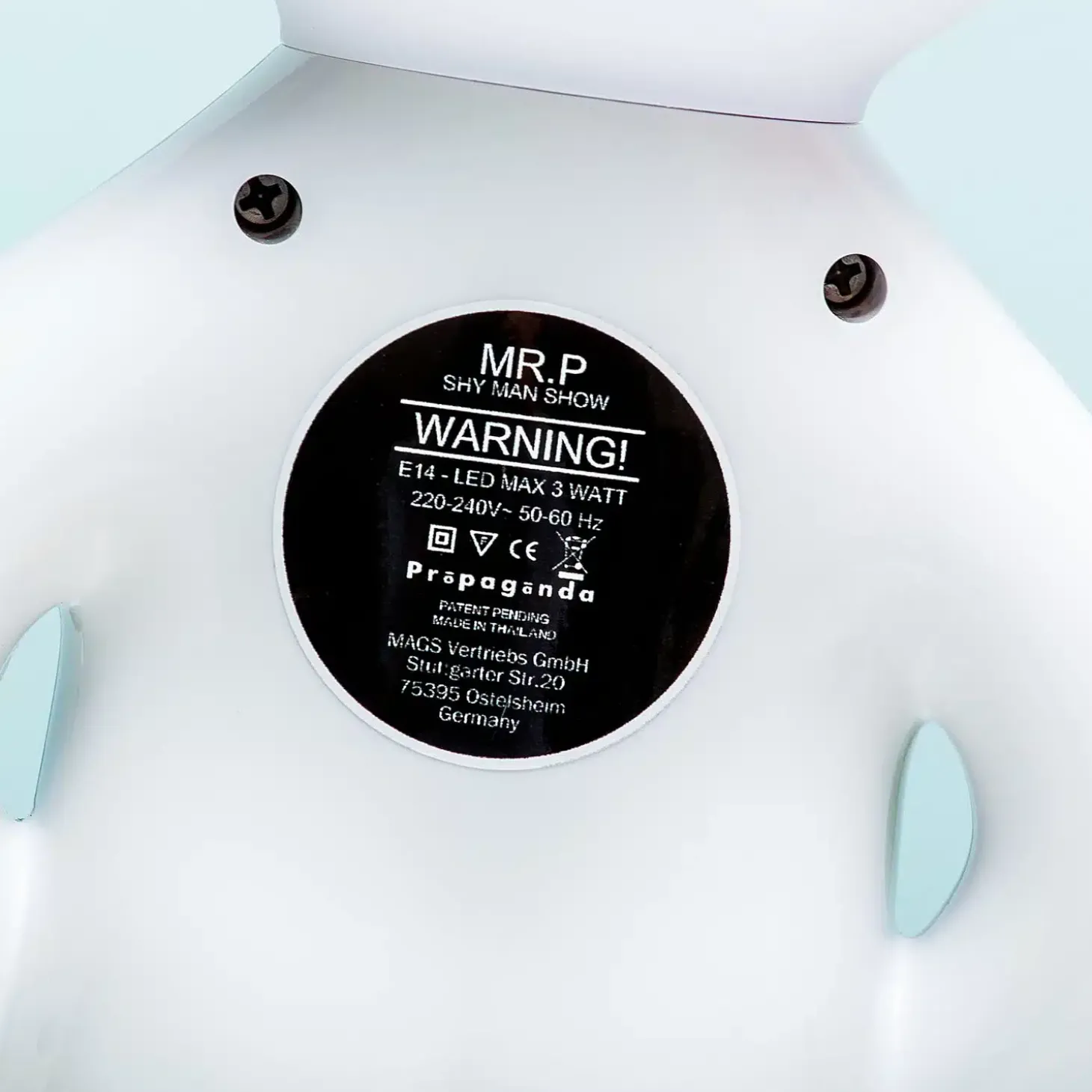 Mr. P. lamp