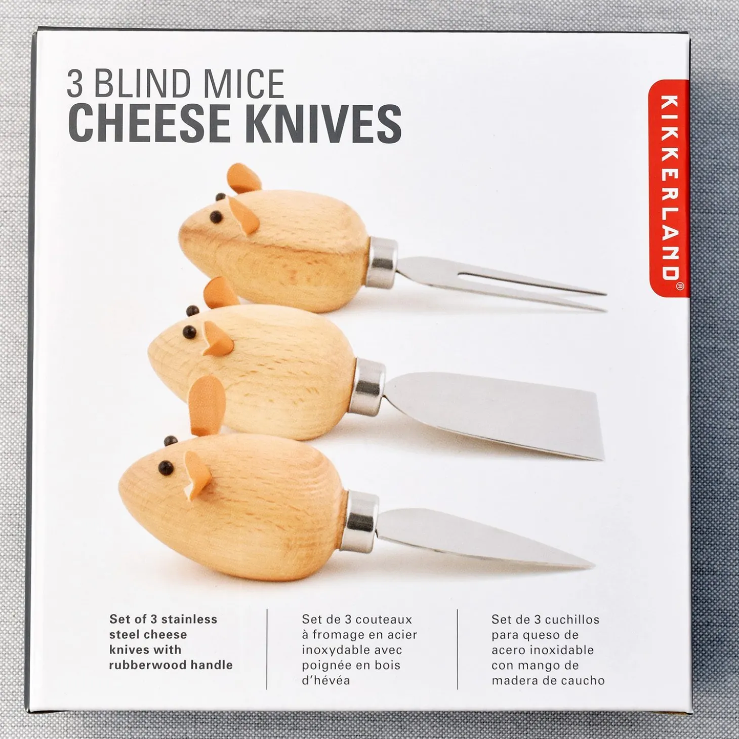 Muis kaasmesjes (set van 3)