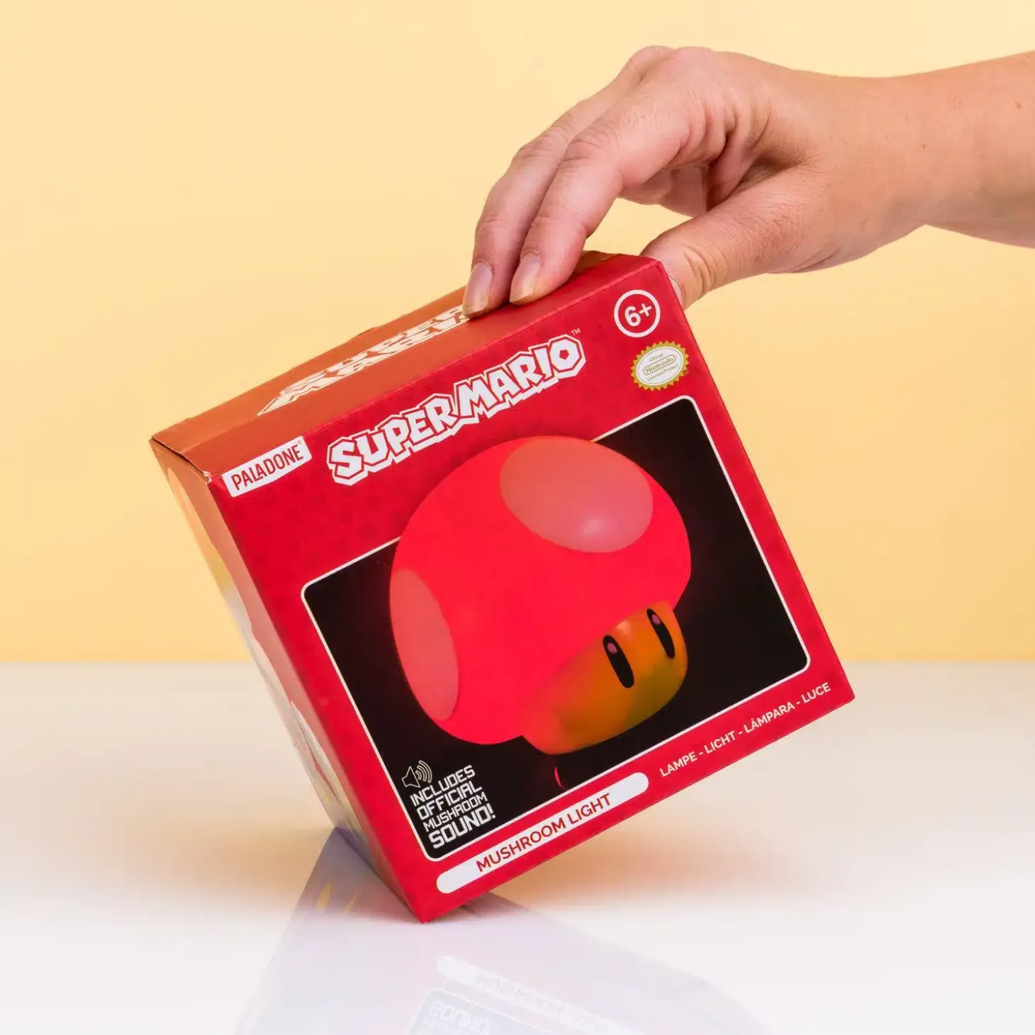 Nintendo Super Mario Bros Super Mushroom lampje