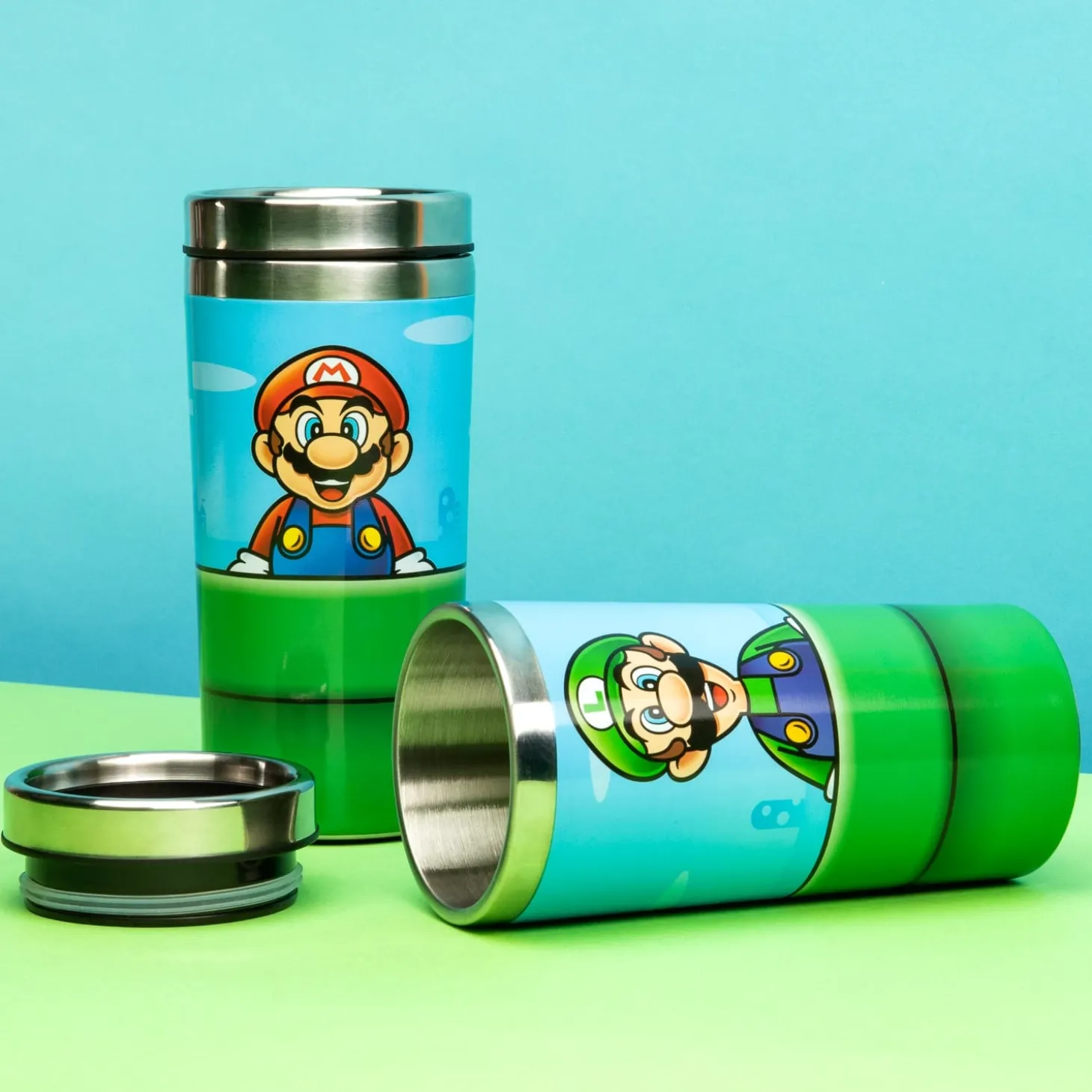 Nintendo Super Mario Warp Pipe thermosbeker