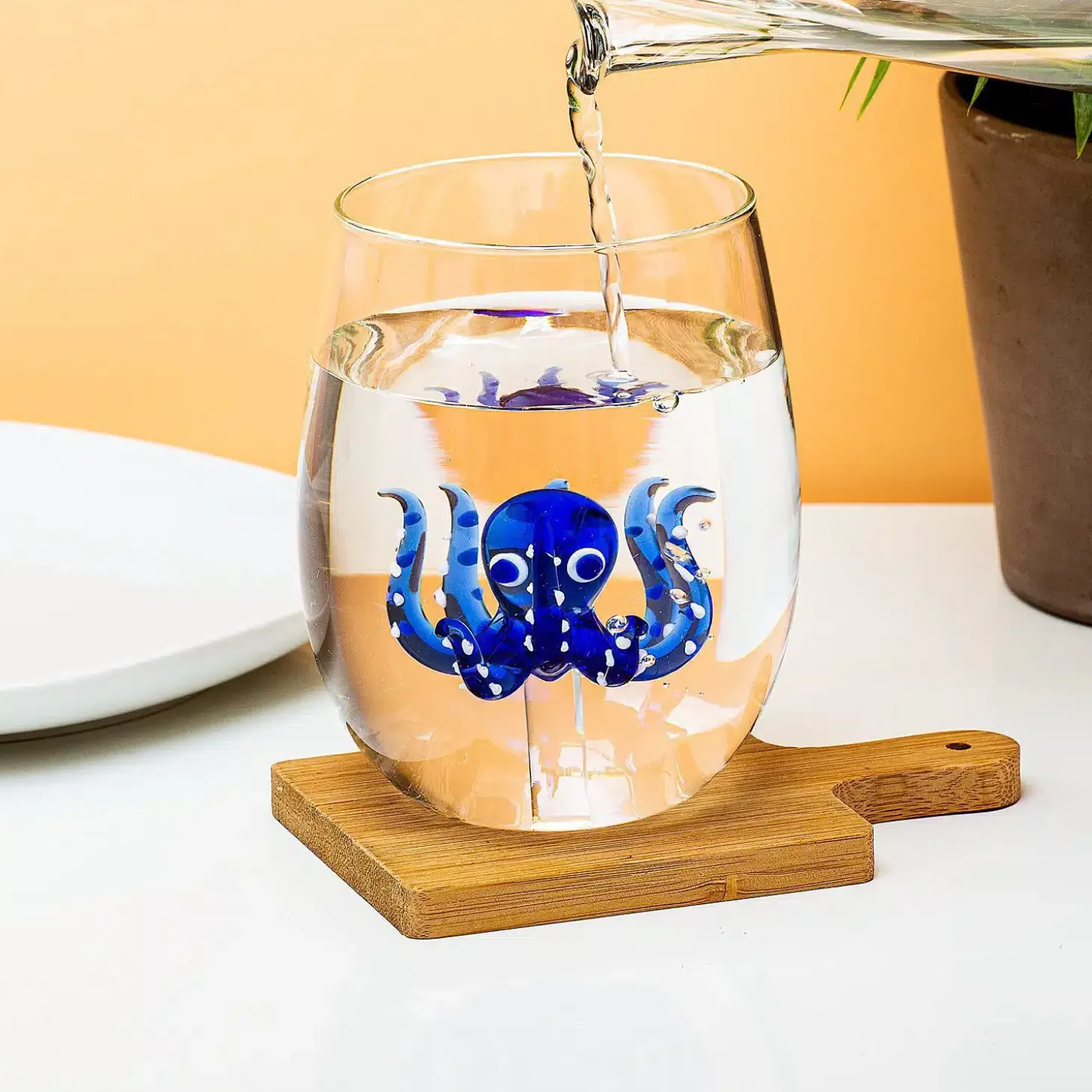 Octopus glas