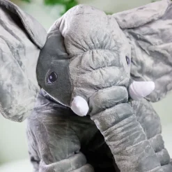 Olifant kussen (60 cm)